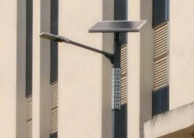 【案例】云南省普洱公安局4米太陽能路燈